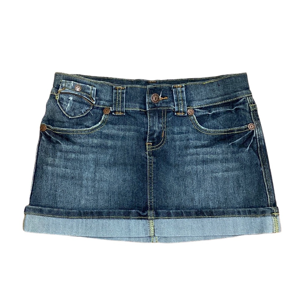 Playboy Y2K Vintage Denim Mini Skirt